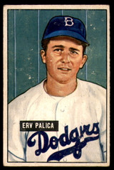 1951 Bowman #189 Erv Palica Excellent RC Rookie 