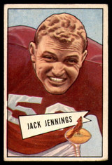 1952 Bowman Small #59 Jack Jennings VG-EX 