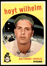 1959 Topps #349 Hoyt Wilhelm UER Excellent ID: 224915 1959 Topps #349 Hoyt Wilhelm UER Excellent ID: 224915