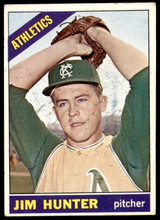 1966 Topps # 36 Jim Hunter/ DP Excellent  ID: 211360