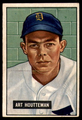 1951 Bowman #45 Art Houtteman Excellent  ID: 226734