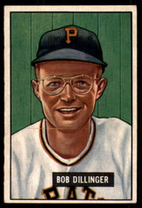 1951 Bowman #63 Bob Dillinger Excellent 