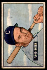 1951 Bowman #87 Floyd Baker Excellent  ID: 209885