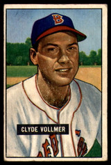 1951 Bowman #91 Clyde Vollmer Excellent ID: 209889 1951 Bowman #91 Clyde Vollmer Excellent ID: 209889
