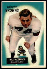 1955 Bowman #2 Mike McCormack Very Good RC Rookie 1955 Bowman #2 Mike McCormack Very Good RC Rookie