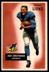 1955 Bowman #28 Jack Christiansen Excellent+  ID: 222243