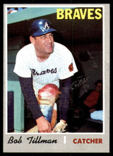 1970 Topps #668 Bob Tillman Near Mint ID: 203049 1970 Topps #668 Bob Tillman Near Mint ID: 203049