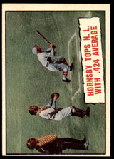 1961 Topps #404 Hornsby Tops N.L. with .424 Average Ex-Mint  ID: 211503