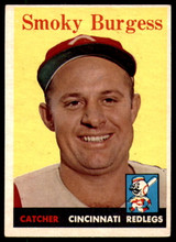 1958 Topps #49 Smoky Burgess Excellent+ ID: 228153 1958 Topps #49 Smoky Burgess Excellent+ ID: 228153