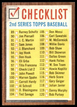 1962 Topps #98 Checklist 89-176 Ex-Mint  ID: 236365