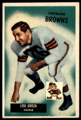 1955 Bowman #37 Lou Groza Very Good ID: 243798 1955 Bowman #37 Lou Groza Very Good ID: 243798
