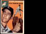 1954 Topps #118 Carl Scheib Excellent+ ID: 223090 1954 Topps #118 Carl Scheib Excellent+ ID: 223090
