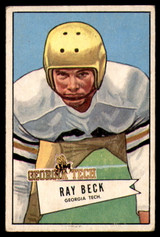 1952 Bowman Small #51 Ray Beck Very Good ID: 225396 1952 Bowman Small #51 Ray Beck Very Good ID: 225396