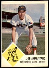 1963 Fleer #36 Joe Amalfitano Excellent+  ID: 232638