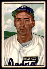 1951 Bowman #224 Billy Cox Very Good ID: 227018 1951 Bowman #224 Billy Cox Very Good ID: 227018