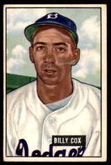 1951 Bowman #224 Billy Cox Very Good ID: 227023 1951 Bowman #224 Billy Cox Very Good ID: 227023
