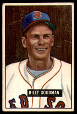 1951 Bowman #237 Billy Goodman Very Good 1951 Bowman #237 Billy Goodman Very Good