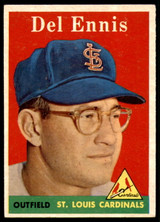 1958 Topps #60 Del Ennis Excellent+  ID: 229024