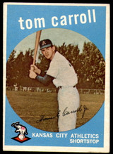 1959 Topps #513 Tommy Carroll Excellent 