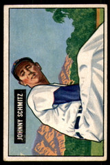 1951 Bowman #69 Johnny Schmitz VG-EX 1951 Bowman #69 Johnny Schmitz VG-EX