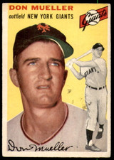 1954 Topps #42 Don Mueller Very Good  ID: 213502