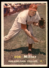 1957 Topps #46 Bob Miller Ex-Mint  ID: 220955