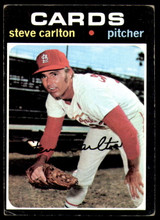 1971 Topps # 55 Steve Carlton Very Good  ID: 216320