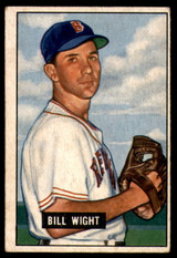 1951 Bowman #164 Bill Wight Very Good  ID: 209962