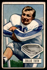 1951 Bowman #45 Zollie Toth Very Good 1951 Bowman #45 Zollie Toth Very Good