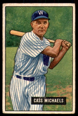 1951 Bowman #132 Cass Michaels Very Good ID: 226868 1951 Bowman #132 Cass Michaels Very Good ID: 226868