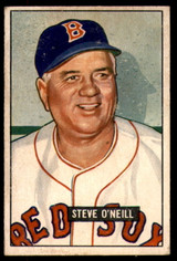 1951 Bowman #201 Steve O'Neill MG Very Good RC Rookie  ID: 209999