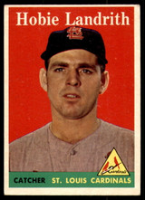 1958 Topps #24 Hobie Landrith Excellent+  ID: 228959