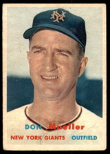 1957 Topps #148 Don Mueller Excellent  ID: 221029