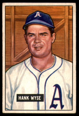 1951 Bowman #192 Hank Wyse Very Good RC Rookie  ID: 226919