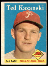 1958 Topps #36 Ted Kazanski Excellent+  ID: 228978