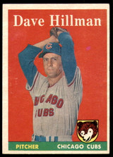 1958 Topps #41 Dave Hillman Excellent+  ID: 228984