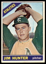 1966 Topps # 36 Jim Hunter/ DP Very Good  ID: 215444