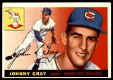 1955 Topps #101 Johnny Gray Excellent+ RC Rookie  ID: 220064
