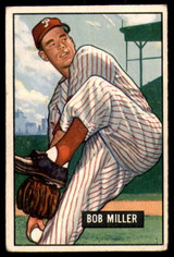 1951 Bowman #220 Bob Miller Very Good ID: 226995 1951 Bowman #220 Bob Miller Very Good ID: 226995