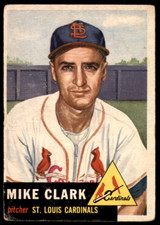 1953 Topps #193 Mike Clark G-VG RC Rookie ID: 219325 1953 Topps #193 Mike Clark G-VG RC Rookie ID: 219325