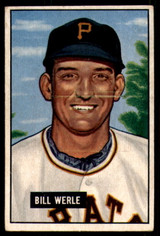 1951 Bowman #64 Bill Werle Very Good ID: 226768 1951 Bowman #64 Bill Werle Very Good ID: 226768