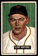 1951 Bowman #234 Clint Hartung G-VG  ID: 227055