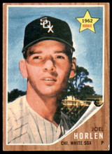 1962 Topps #479 Joe Horlen Excellent+ RC Rookie  ID: 250353