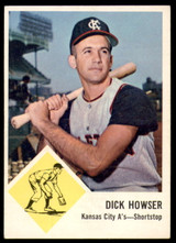 1963 Fleer #15 Dick Howser Excellent+  ID: 236535
