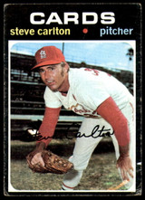 1971 Topps # 55 Steve Carlton Very Good  ID: 216318