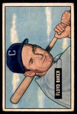 1951 Bowman #87 Floyd Baker Very Good  ID: 226814