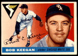 1955 Topps #10 Bob Keegan UER Excellent  ID: 238352