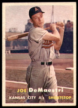 1957 Topps #44 Joe DeMaestri Excellent+  ID: 220953