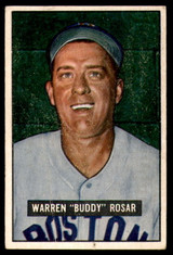 1951 Bowman #236 Buddy Rosar G-VG 