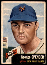 1953 Topps #115 George Spencer Good 1953 Topps #115 George Spencer Good